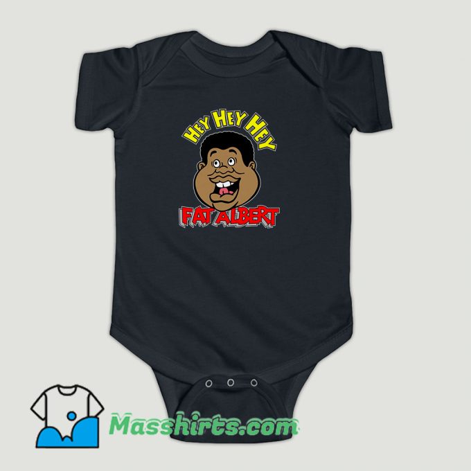 Funny Fat Albert Face Baby Onesie