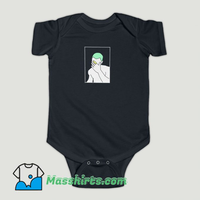 Funny Frank Ocean Blonde Baby Onesie