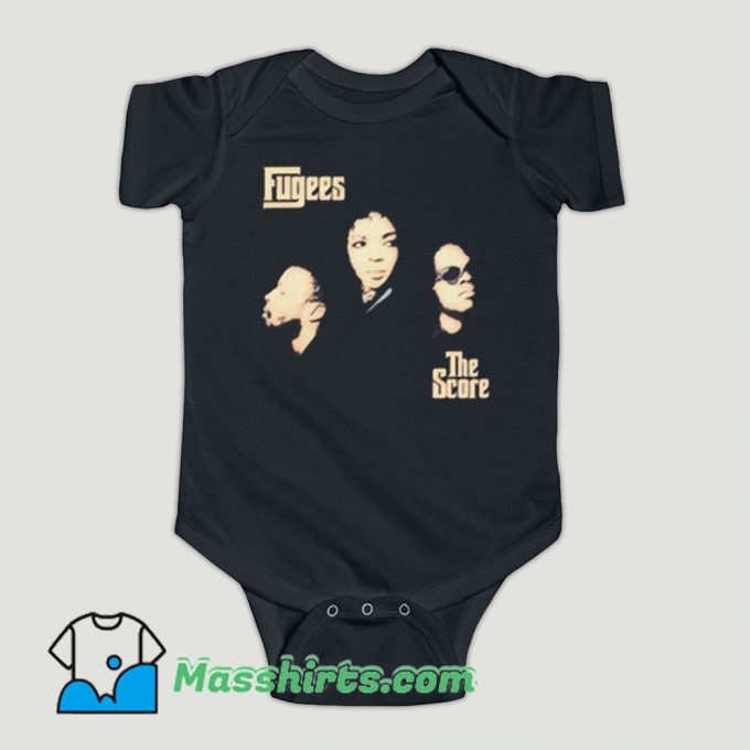 Funny Fugees The Score Classic Collaboration Baby Onesie