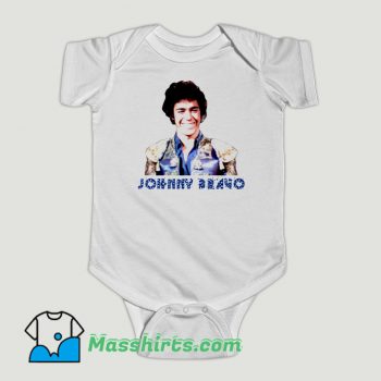 Funny Greg Brady Johnny Bravo Brady Bunch Baby Onesie