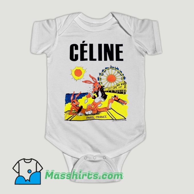 Funny Hey Philo Celine Baby Onesie