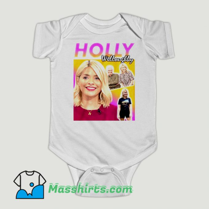 Funny Holly Willoughby Baby Onesie