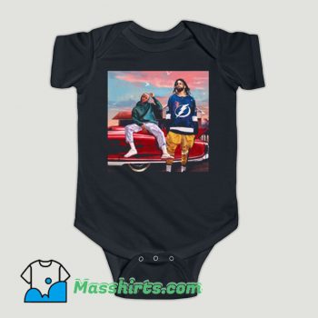 Funny J Cole X Kendrick Lamar Baby Onesie