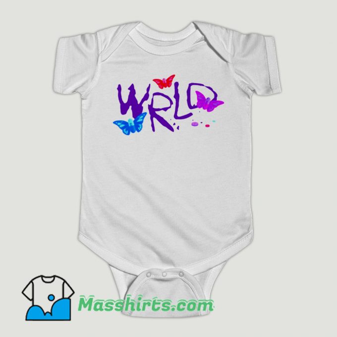 Funny Juice WRLD Butterfly Baby Onesie