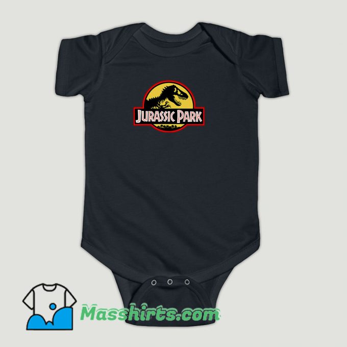 Funny Jurassic Park Baby Onesie