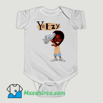 Funny Kanye west Yeezy 700 Inertia Baby Onesie