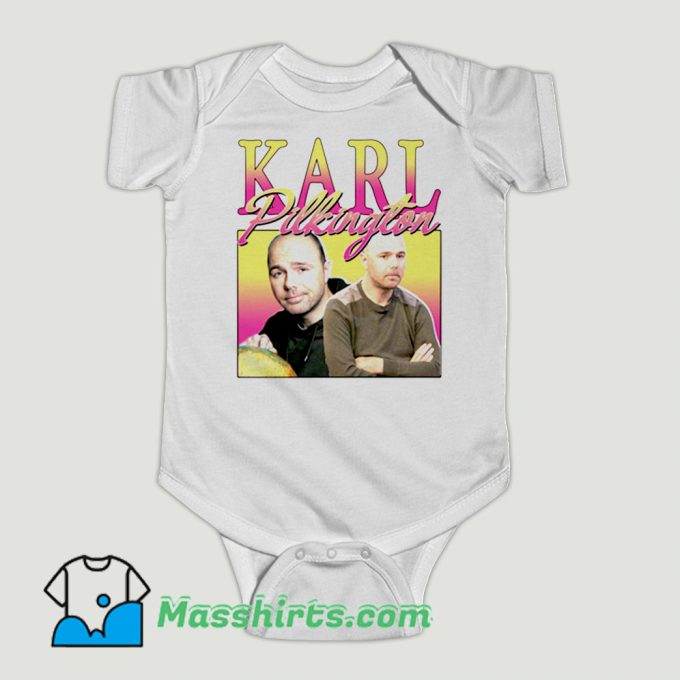 Funny Karl Pilkington Baby Onesie