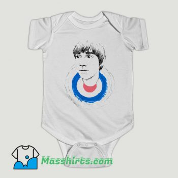 Funny Keith Moon Illustration Art Baby Onesie