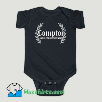 Funny Kendrick Lamar Compton Los Angeles Baby Onesie