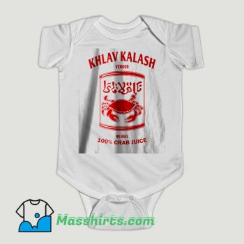 Funny Khlav Kalash Crab Juice Baby Onesie