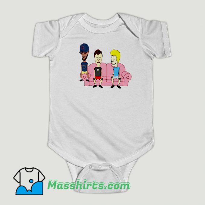 Funny Kid Cudi Beavis Butthead Baby Onesie