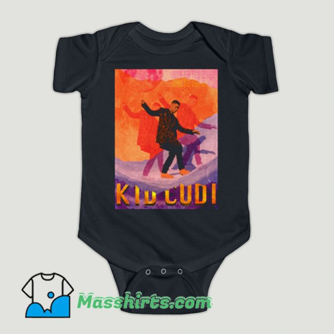 Funny Kid Cudi Man On The Moon Baby Onesie