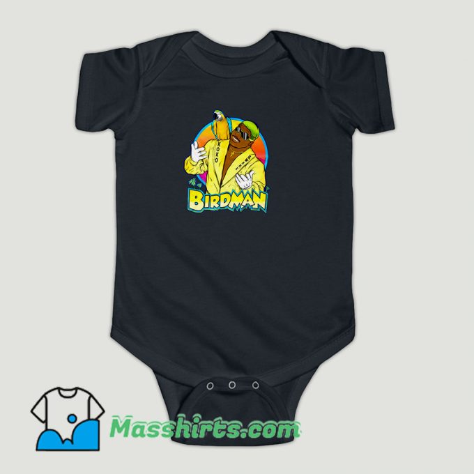 Funny Koko B Ware Birdman Baby Onesie