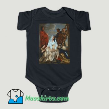 Funny Lana Del Rey As Virgin Mary Pieta In Magnifice Baby Onesie