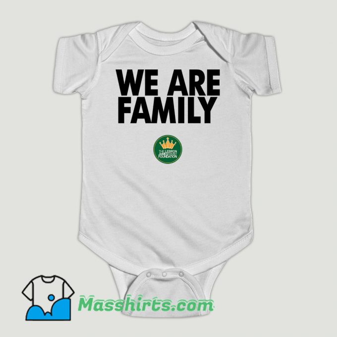 Funny Lebron James Family Foundation Baby Onesie