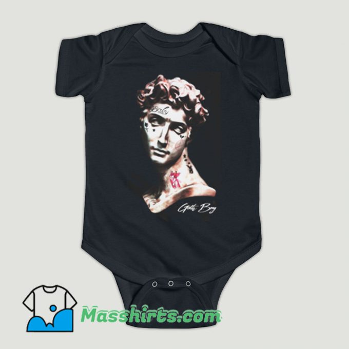 Funny Lil Peep Goth Boy Baby Onesie