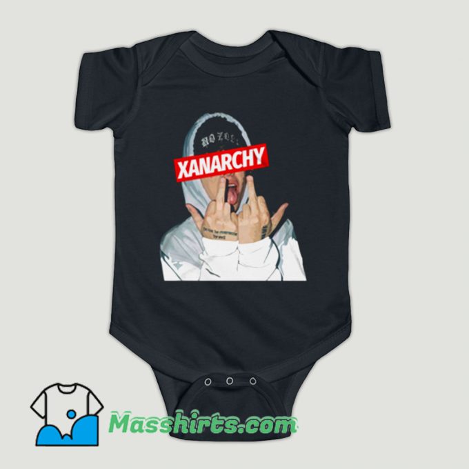 Funny Lil Xan Xanarchy Betrayed Baby Onesie