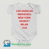 Funny Los Angeles Yokohama New York London Baby Onesie