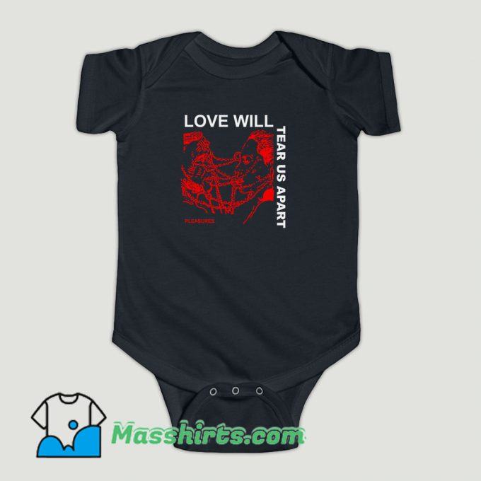 Funny Love Will Tear Us Apart Baby Onesie