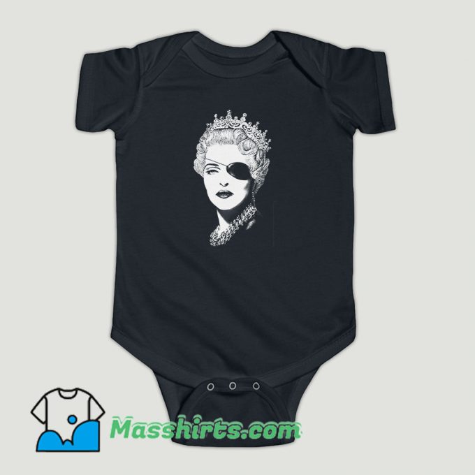 Funny Madonna Queen Baby Onesie