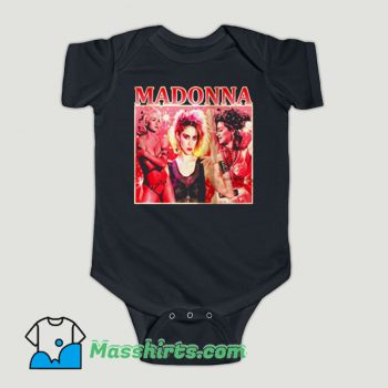 Funny Madonna Retro Baby Onesie