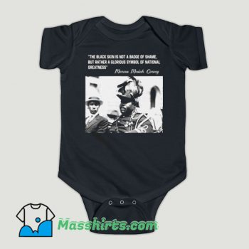 Funny Marcus Mosiah Garvey Black Future Baby Onesie