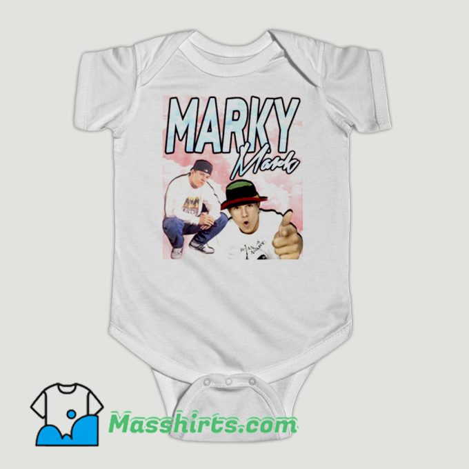 Funny Marky Mark Rapper Baby Onesie