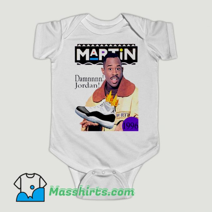 Funny Martin Lawrence Fresh Prince Use Jordan Baby Onesie