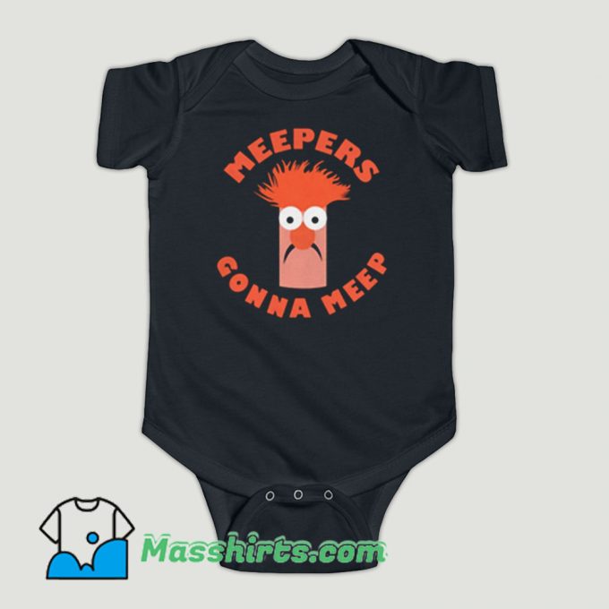 Funny Meepers Gonna Meep Baby Onesie