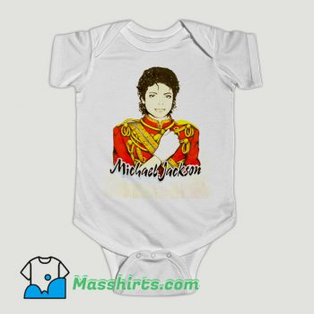 Funny Michael Jackson 1984 Victory Baby Onesie