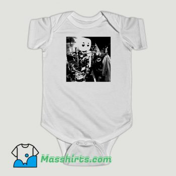 Funny Michael Keaton as Batman Backstage Baby Onesie