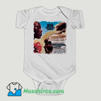 Funny Miles Davis Bitches Brew Baby Onesie