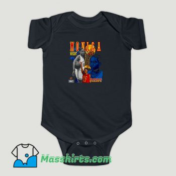 Funny Monica Wright Loves Baby Onesie