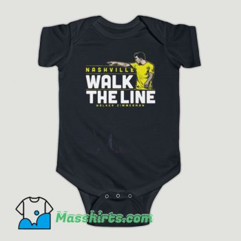 Funny Nashville Walker The Line Walker Zimmerman Baby Onesie