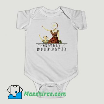 Funny Neutral Milk Hotel Indie Baby Onesie