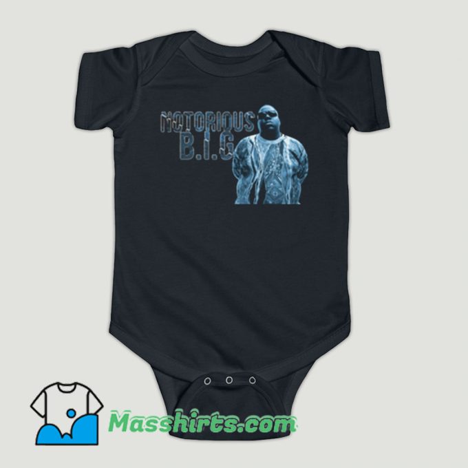 Funny Notorious BIG Ready To Die Hip Hop Baby Onesie