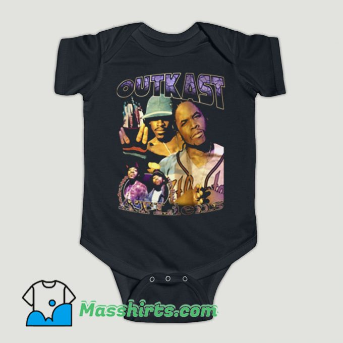 Funny Outkast Atliens Baby Onesie