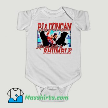 Funny PJ Duncan Rhumble Baby Onesie