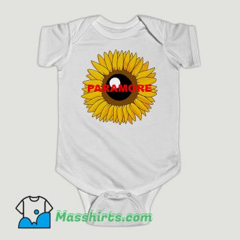 Funny Paramore Sunflower Baby Onesie