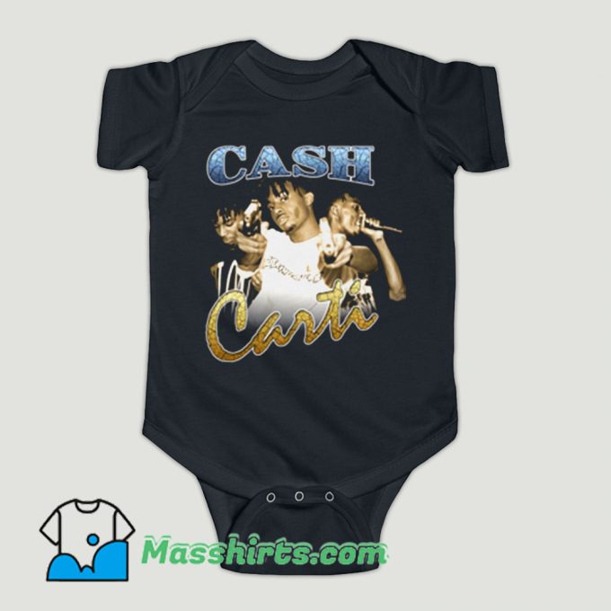 Funny Playboy Carti Cash Hip Hop Baby Onesie