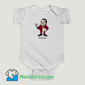 Funny Post Malone Rockstar Disney Baby Onesie