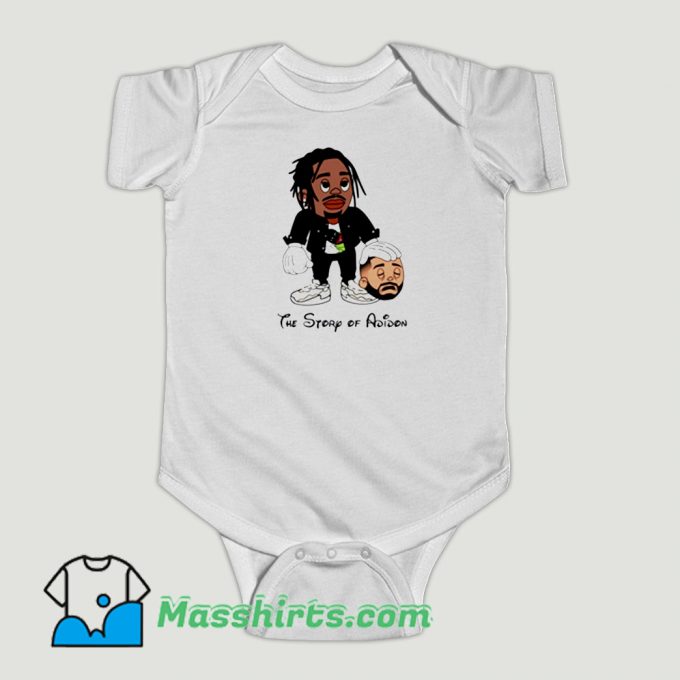 Funny Pusha T Story of Adidon Disney Baby Onesie