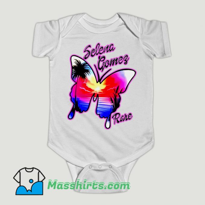 Funny RARE Butterfly Selena Gomez Baby Onesie