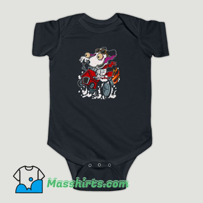 Funny RAT Dog Fink Baby Onesie