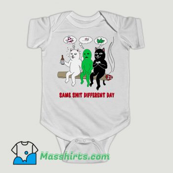 Funny RIPNDIP Same Dreams Baby Onesie