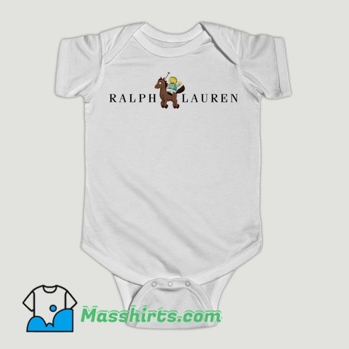 Funny Ralph Wiggum Lauren Baby Onesie