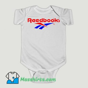 Funny Readbooks Reebok Parody Baby Onesie