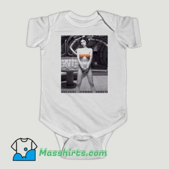 Funny Sexy Princess Slave Leia Rebel Star Wars Baby Onesie