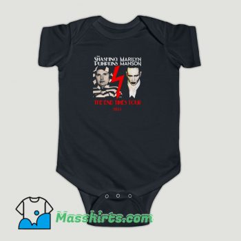 Funny Smashing Pumpkins Marilyn Manson Tour Baby Onesie