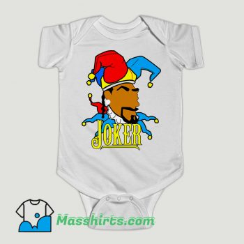 Funny Snoop Dogg Jokers Wild Card Cool Baby Onesie